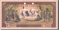 FRENCH INDO-CHINA 100 Piastres Banknote, KM:73 -