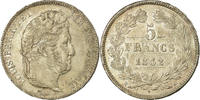France 5 Francs Coin, Louis-Philippe, Bordeaux, Silver -
