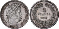 France 2 Francs Louis-Philipp I, Bordeaux, Silver -