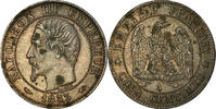 France 5 Centimes Coin, Napoleon III, Napoléon III, Paris -