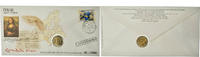 Italy 2 Euro Enveloppe philatélique numismatique, Bi-Metallic -