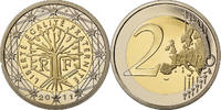 France 2 Euro Proof / BE, Bi-Metallic, KM:1414 -