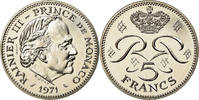 Monaco 5 Francs Coin, Rainier III, Paris, ESSAI, Copper-nickel -