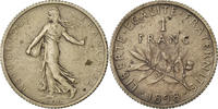 France Franc Coin, Semeuse, Paris, Flan mat, Silver -