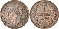 Italy Centesimo Coin, Umberto I, Rome, Copper, KM:29 -