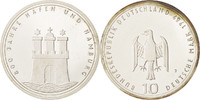 GERMANY - FEDERAL REPUBLIC 10 Mark Coin, Hamburg, Germany -