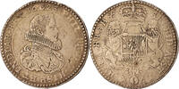 Spanish Netherlands 2 Ducaton Philip IV, Antwerp, Silver -