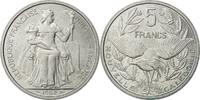 New Caledonia 5 Francs Coin, Paris, Aluminum, KM:E10 -