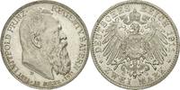 German States 2 Mark Coin, BAVARIA, Otto, Munich, Silver -