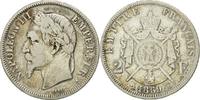 France 2 Francs Coin, Napoleon III, Napoléon III, Paris -