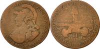 France 2 Sols 6 Deniers Coin, Six blancs de Montagny, Copper -
