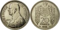Monaco 20 Francs Coin, Louis II, Paris, ESSAI, Copper-nickel -