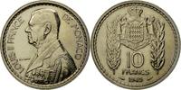 Monaco 10 Francs Coin, Louis II, Paris, ESSAI, Copper-nickel -