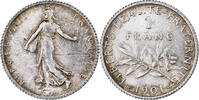 France 1 Franc Semeuse, Paris, Silver, NGC, Gadoury:467, KM:844.1 -