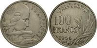 France 100 Francs Coin, Cochet, Copper-nickel, KM:919.1 -