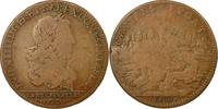 France Token Louis XIV, Parties et Revenus Casuels, Copper -