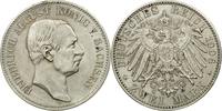 German States 2 Mark Coin, SAXONY-ALBERTINE, Friedrich August III -
