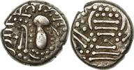 India Drachm Coin, Indo-Sasanian, Chalukyas of Gujarat, Gadhaiya Paisa -