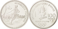 France 100 Francs Coin, Silver, KM:972 -