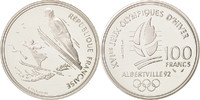 France 100 Francs Coin, Silver, KM:995 -