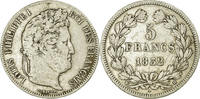 France 5 Francs Coin, Louis-Philippe, La Rochelle, Silver -
