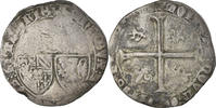 France Double Gros Coin, Flanders, Jean sans Peur, Silver -