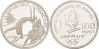 France 100 Francs Coin, Silver, KM:983 -