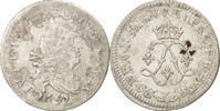 France 4 Sols Coin, Louis XIV, 4 Sols aux 2 L, Amiens -