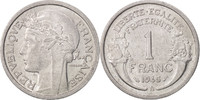 France Franc Coin, Morlon, Beaumont le Roger, Aluminum -