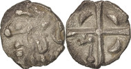 Obol Coin, Cadurci, Silver -