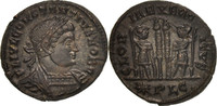Follis Coin, Constantius II, Lyons, Bronze, RIC:264 -