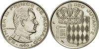 Monaco Franc Coin, Nickel, KM:E38, Gadoury:150 -