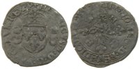 France Douzain aux croissants Coin, Cremieu, Silver -