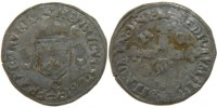 France Douzain aux croissants Coin, Saint Lô, Silver -