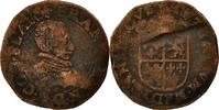 Belgium Liard, Oord Coin, Flanders, François d'Alençon, Undated, Bruges -