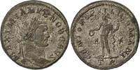 Follis Coin, Galerius, Trier, Billon, RIC:357b -