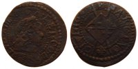 France Seizain Coin, Barcelone, Copper -