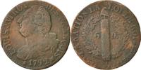 France 6 Deniers Coin, Louis XVI, 6 deniers françois, Marseille -