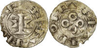 France Denarius Coin, Languedoc, Anonymous, Billon, Boudeau:753 -
