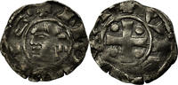 France Obol Coin, Dauphiné, Anonymous, Vienne, Silver -