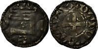 France Denarius Coin, Orléanais, Anonymous, Châteaudun, Silver -