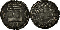 France Denarius Coin, Orléanais, Anonymous, Châteaudun, Silver -