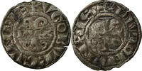 France Denarius Coin, Bourgogne, Hugues IV, Dijon, Silver -