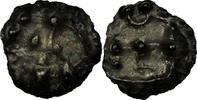 Potin Coin, Aedui, Potin au mannequin, Delestrée:S3210A -