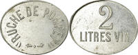 France 2 Litres Coin, Ruche de Pompey, Pompey, Aluminium -