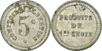 France 5 Centimes Coin, Comptoirs Albertins, Albert, Aluminium -
