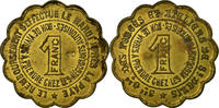France 1 Franc Coin, Sté Gle des Forges et Ateliers de St Denis, Saint-Denis -