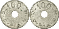 France 100 Francs Coin, C.C.P.A.M.M., Paris, Aluminium, Elie:C595.2 -