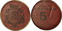 France 5 Centimes Coin, Ville de Saint-Gaudens, Saint-Gaudens -