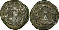 Half Follis Coin, Phocas, Kyzikos, Copper, Sear:668 -
